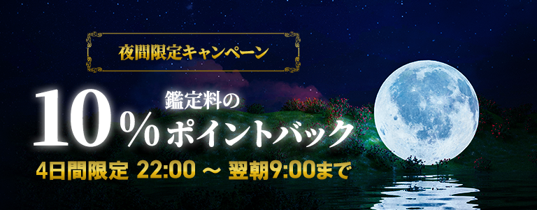 [3/13まで]時限CPN：夜間限定ポイントバック